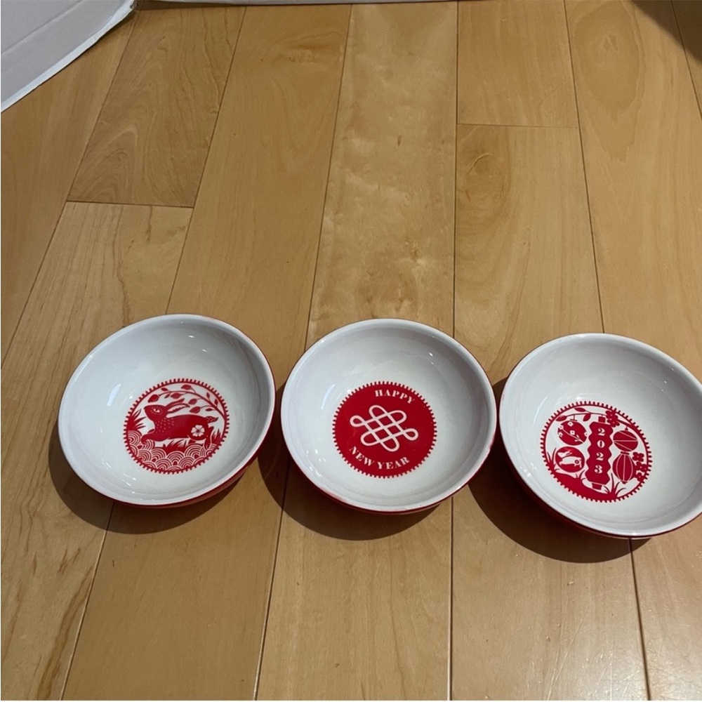 New year of the rabbit dipping bowls - Picture 7 of 12